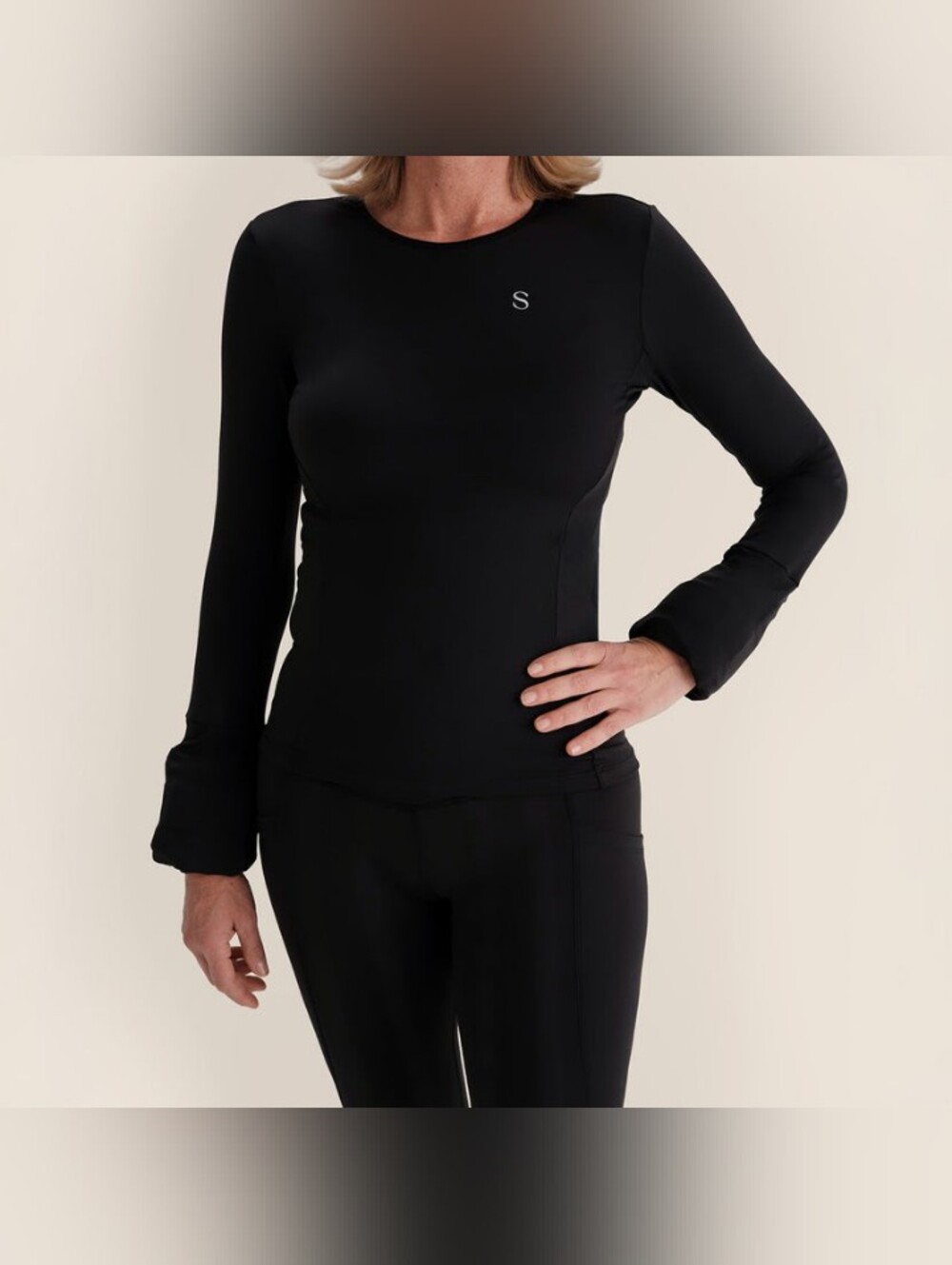 SKINNIFY Compression Top With Built In Weighted Resistance Bands